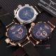 U-Boat Rose Gold Coffee Brown Version Brown Leather Strap Watch Copy (5)_th.jpg